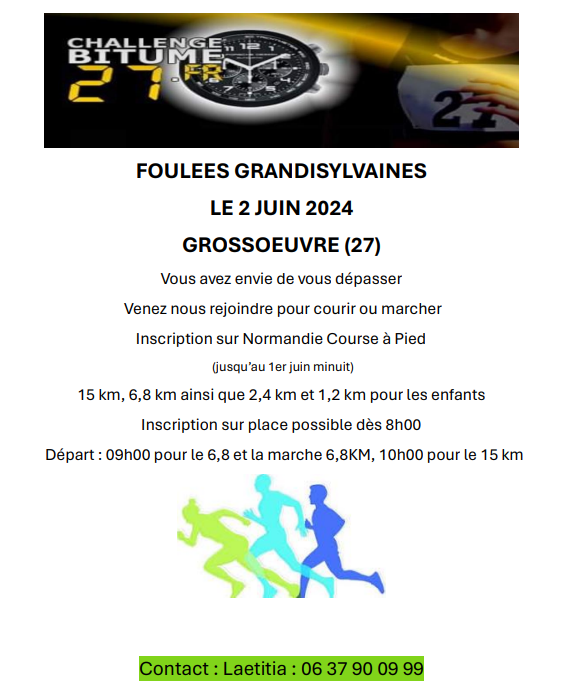 FOULEES GRANDISYLVAINES